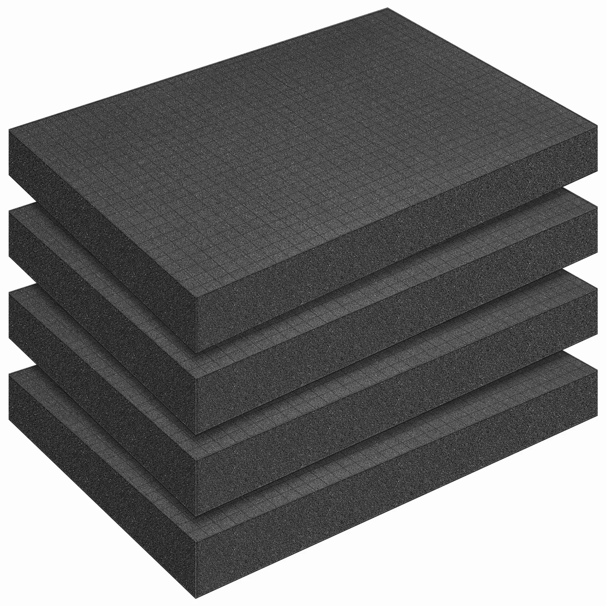 Pameil 4 Pezzi 400 X 300 X 50 mm Gommapiuma A Griglia Valigetta Per Attrezzi Inserto Per Valigia