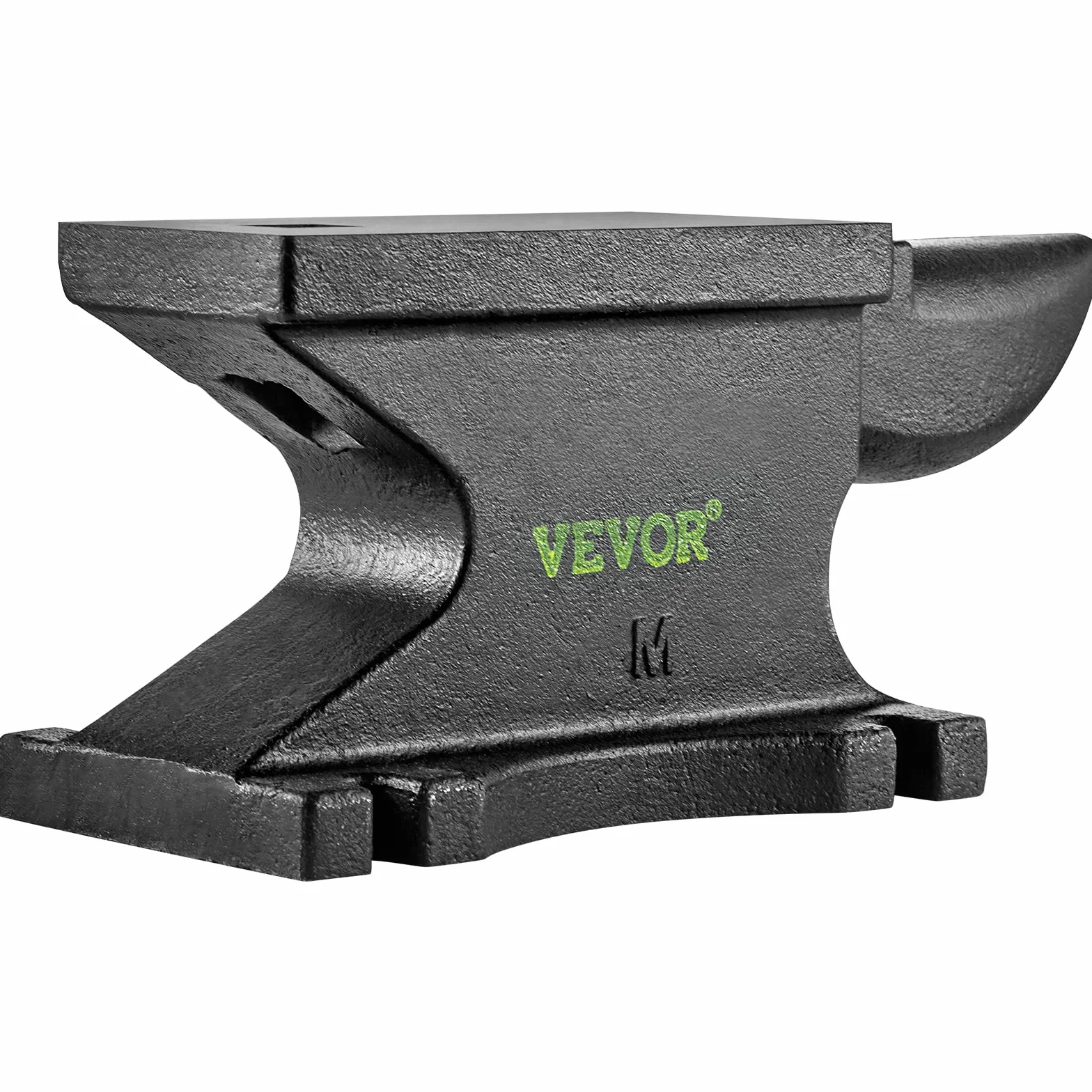 VEVOR Incudine in ghisa 45,4 kg piano di lavoro 26,4 x 12,7 cm fabbro rotonda alta durezza