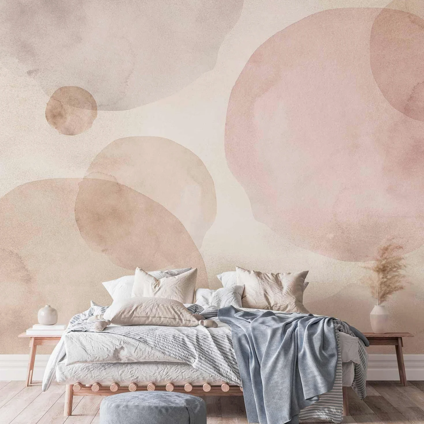 murando - Carta da Parati Moderna per Camera da Letto, Astratto, 450x315 cm | Fotomurali in TNT, Decorazione da Muro XXL, Poster Giganti da Parete, Decorazione, Produzione Europea