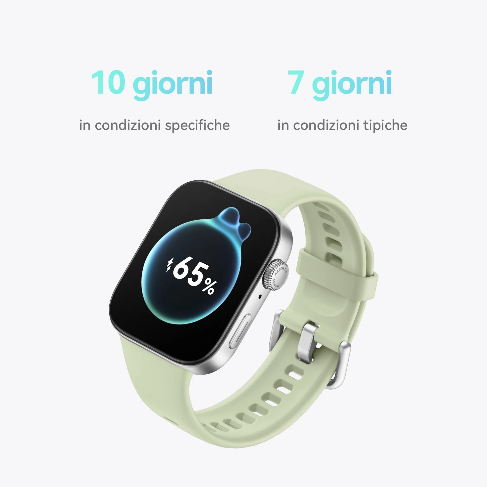 HUAWEI Watch Fit 3, Display AMOLED da 1.82", Design ultra sottile, Monitoraggio fitness e salute, Compatibilie con iOS e Android, Batteria fino a 10 giorni, Chiamate Bluetooth, Black Fluoroelastomero