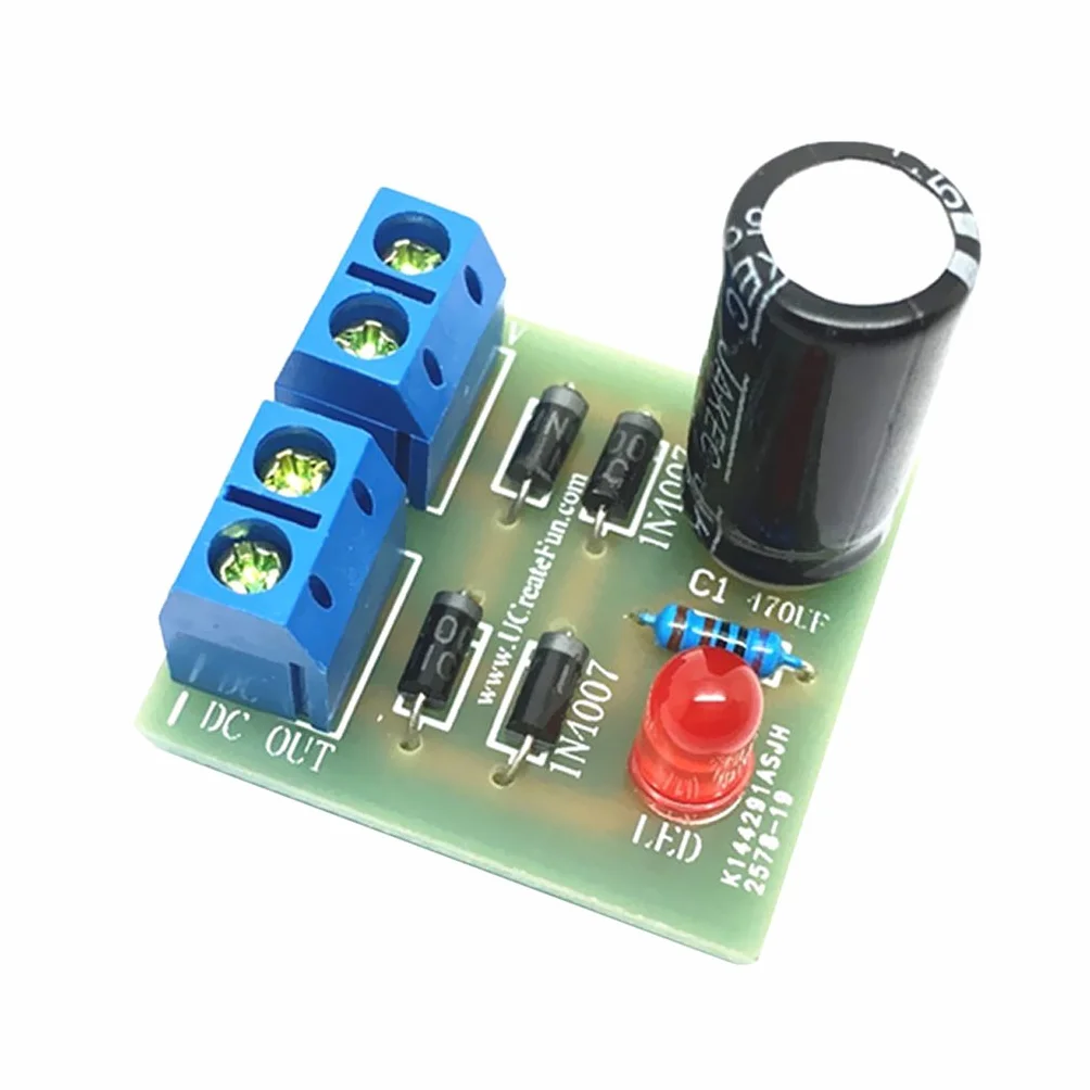 Raddrizzatore A Ponte Ondulato Completo 1a Ac A Dc Potenza Kit DIY Convertitore