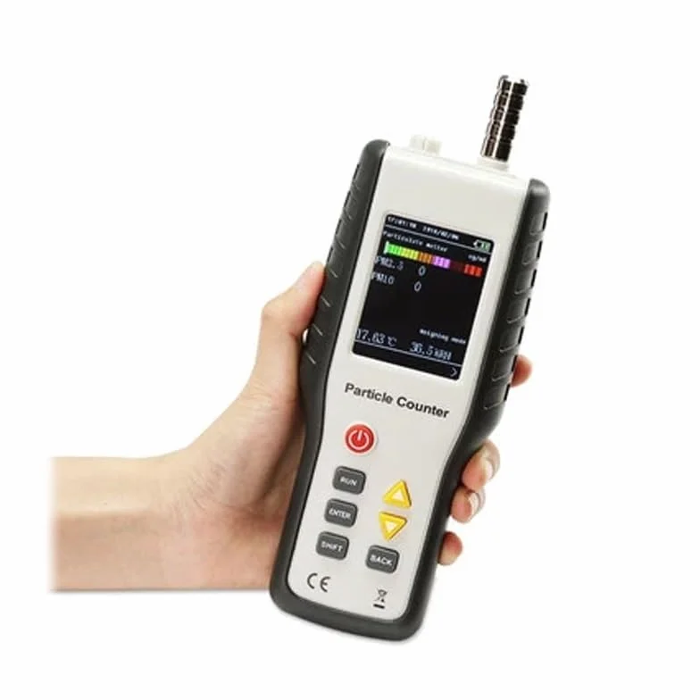 Rilevatore PM2.5 ad alta sensibilità Monitor di particelle professionale for la qualità dell'aria della polvere Contatore portatile Per cucina e camper