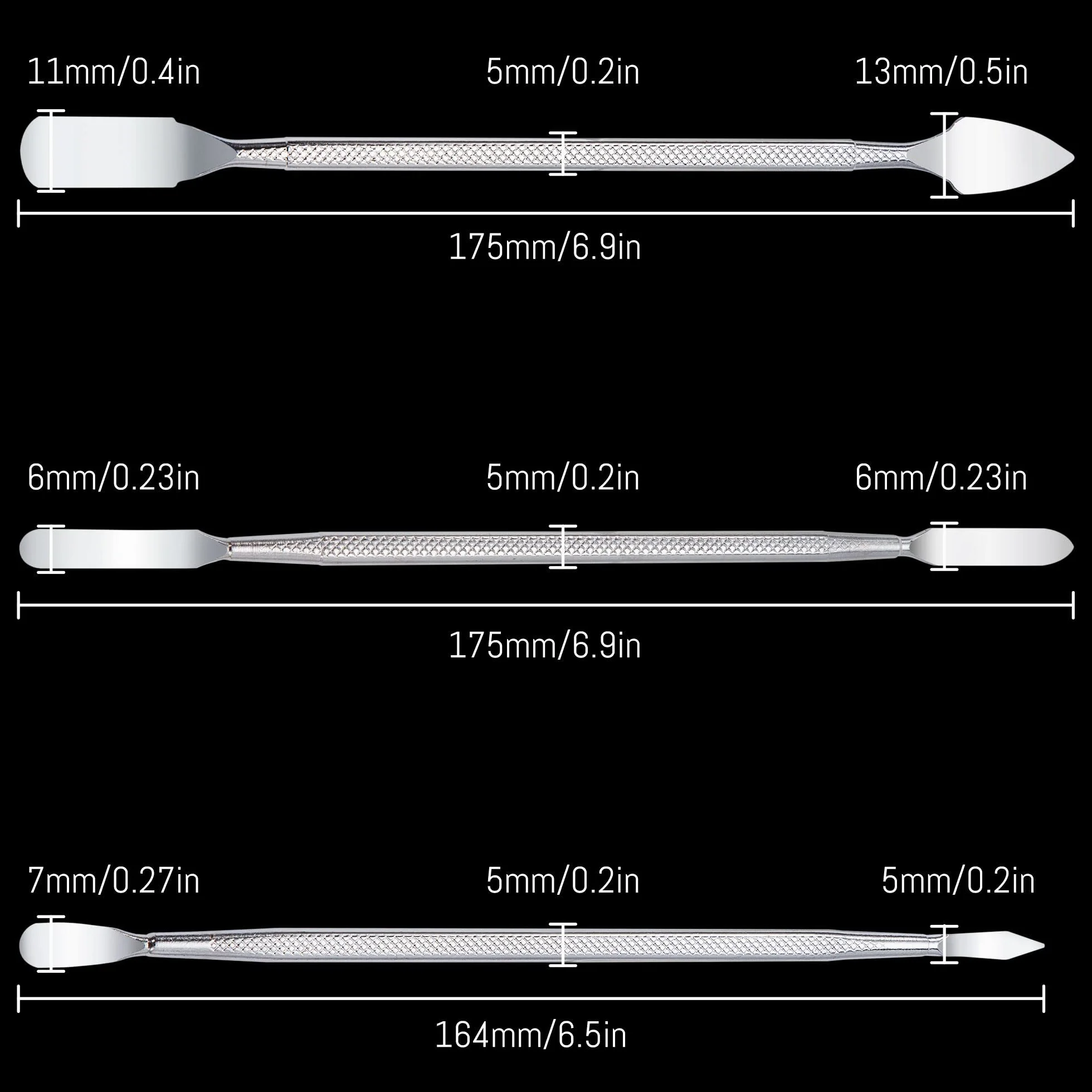 Set di Spudger in Metallo a Doppia Estremità per Tablet iPad Laptop Telefoni Cellulari