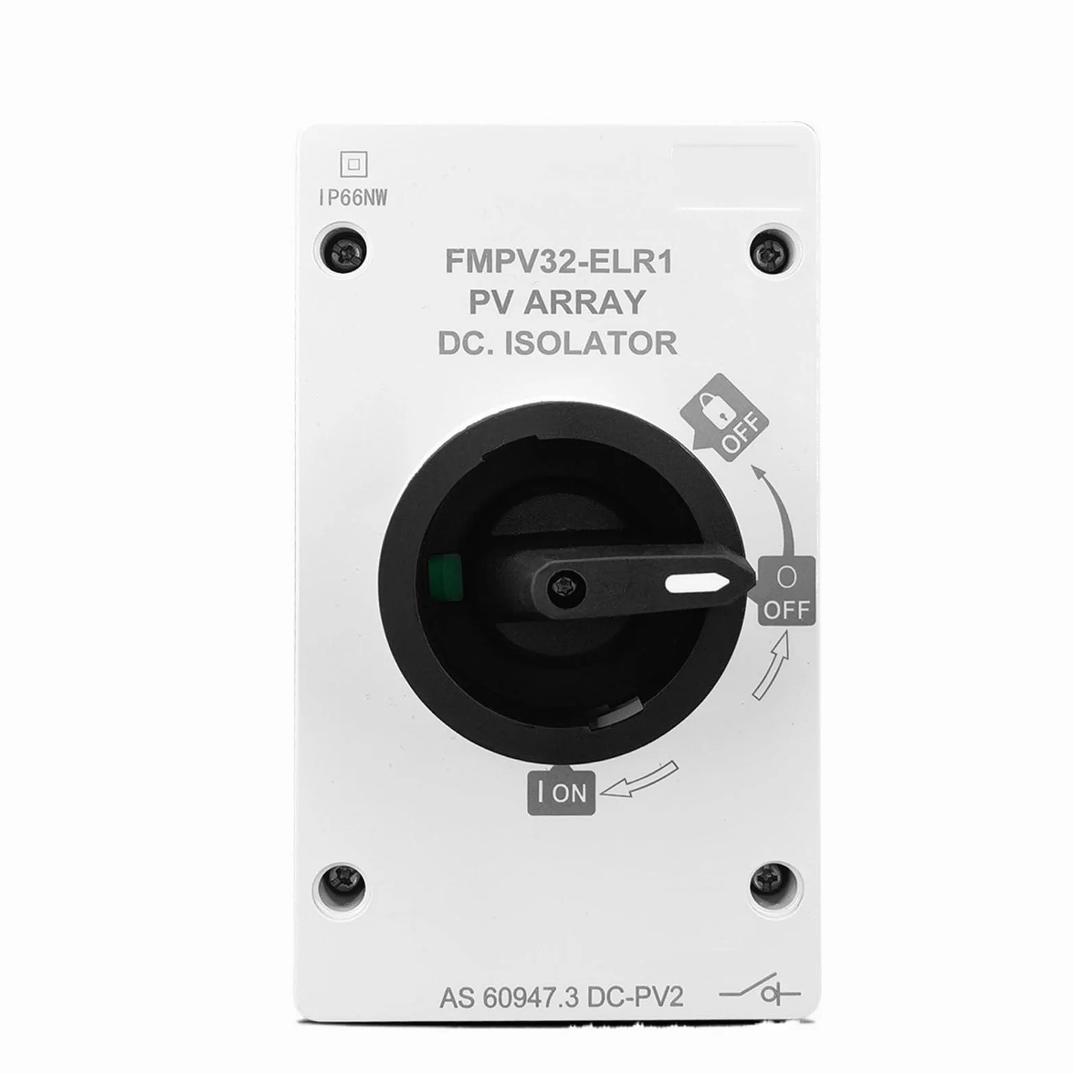 Interruttore rotante solare fotovoltaico, sezionatore, interruttore rotante, sezionatore, DC 1200V 32A, fori filettati M25, 1 pezzo