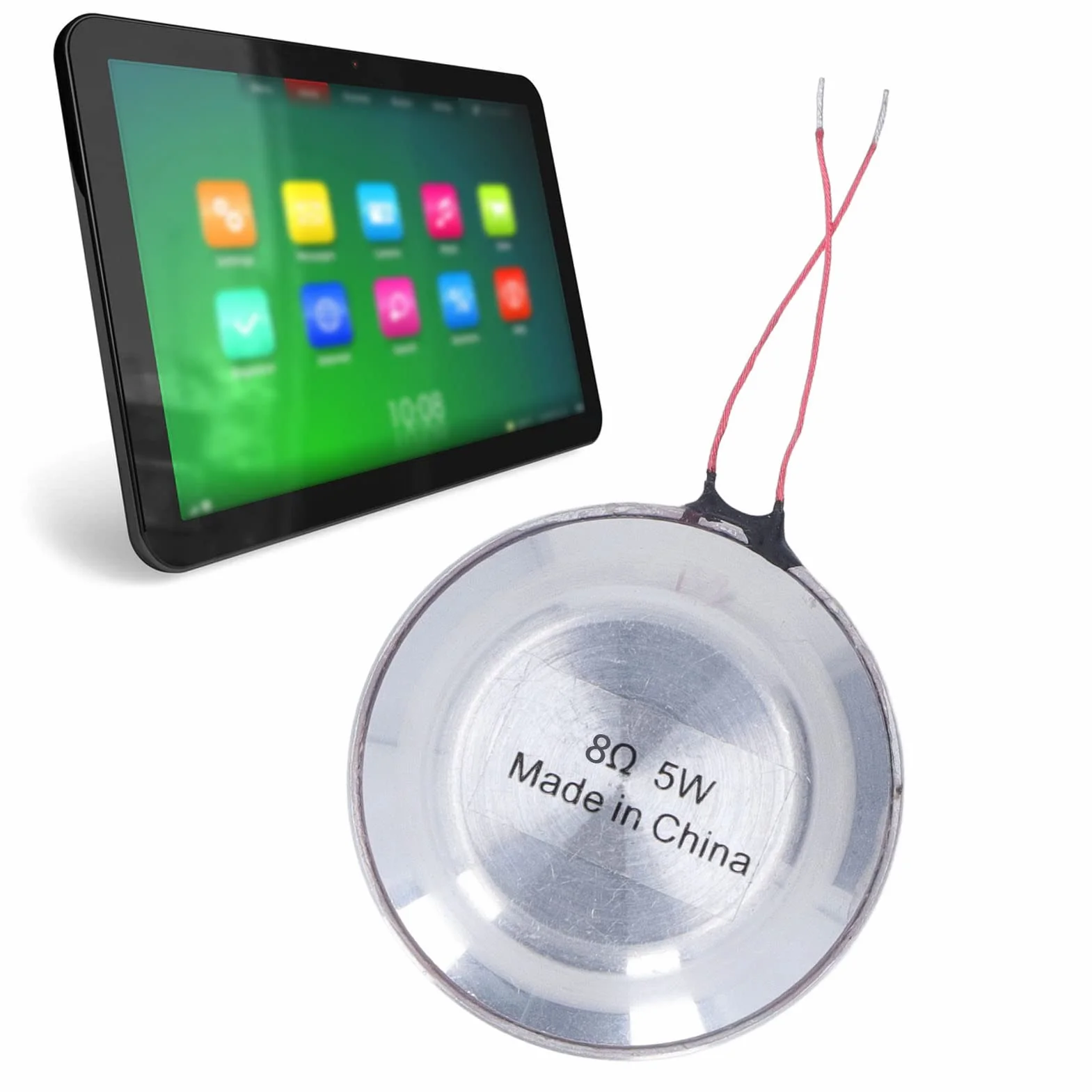 Altoparlante a risonanza da 35 mm, altoparlante a conduzione, altoparlante a risonanza di tutte le frequenze per la riproduzione del suono su computer e altri dispositivi (8Ω 5W)