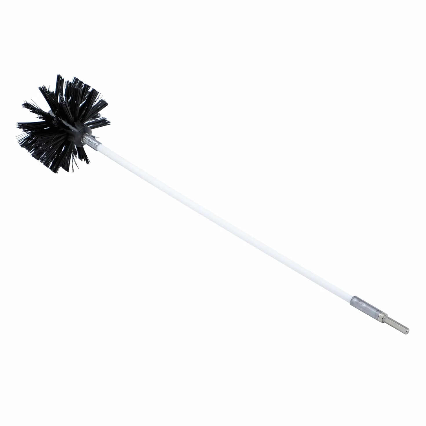 KATSU Tools Kit di 24 spazzole per la pulizia del camino con aste flessibili da 45,7 x 40,6 cm + testina da 10,2 cm e 15,2 cm + spazzola lunga in legno + borsa portaoggetti, strumenti di pulizia per