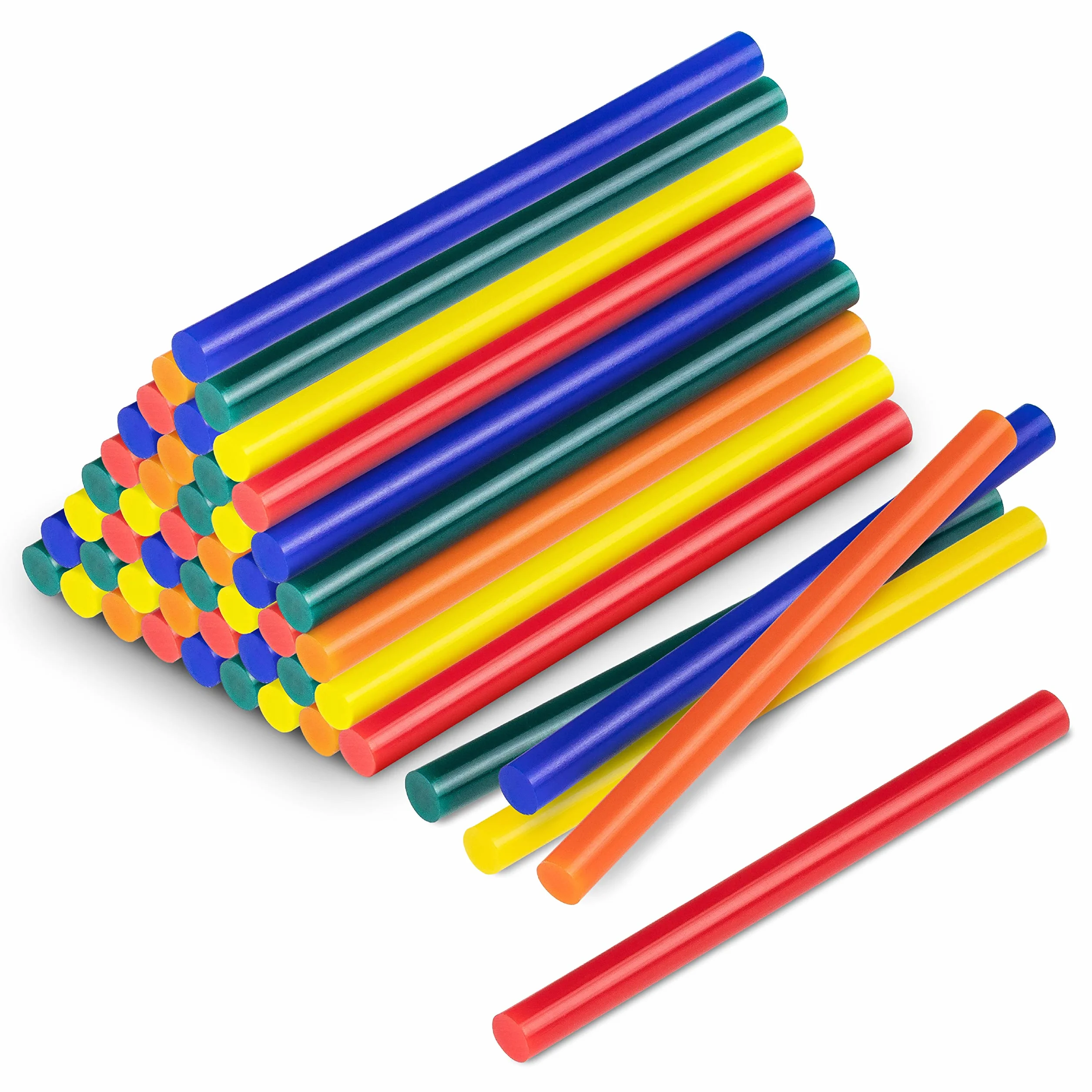 Glue sticks 11mm colorful 50 pcs