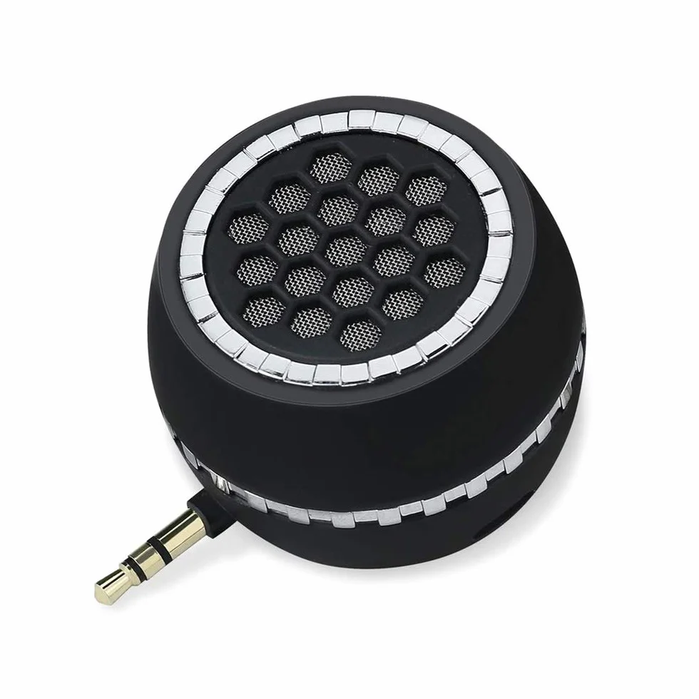 Mini Altoparlante Portatile, Mini Altoparlante con Jack da 3,5 mm, Casse Portatili Line-In per Smartphone/Tablet/Lettore MP3/Computer