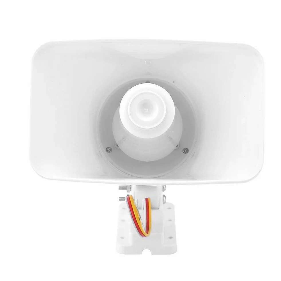 DC12V Sirena di Allarme Domestico, 150 DB DC 12V Dual Tone Wired Horn 150dB Antifurto Avvertimento Althorn per Sicurezza Domestica Audio Dual Wired Alarm