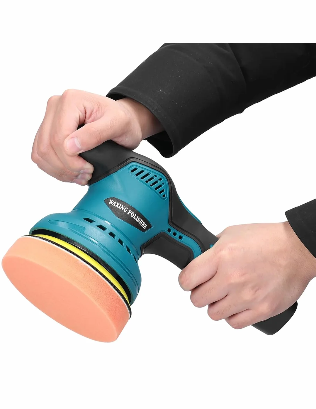 Lucidatrice Elettrica Orbitale 24V 380W 8 Velocità 2800-5500 Giri/Min Kit Professionale
