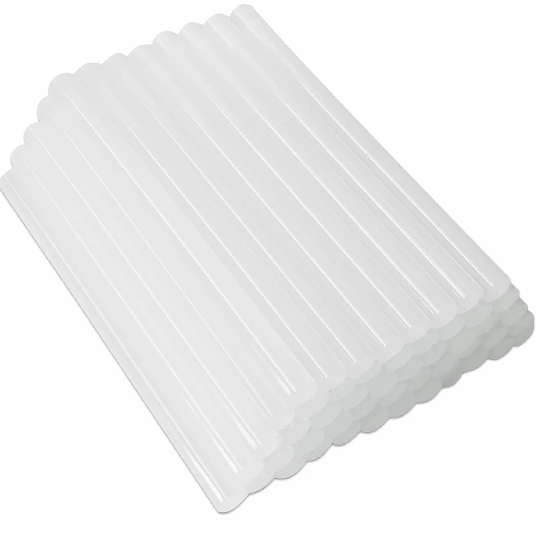 Bastoni di Colla a Caldo 7x100mm Trasparenti 50 Pezzi per Pistola 7mm