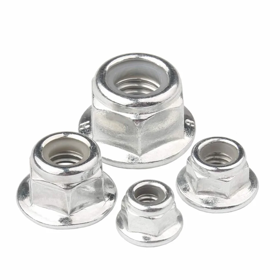 Dado Flangiato Acciaio Inox 304 Autobloccante M4 M5 M6 M8 M10 M12