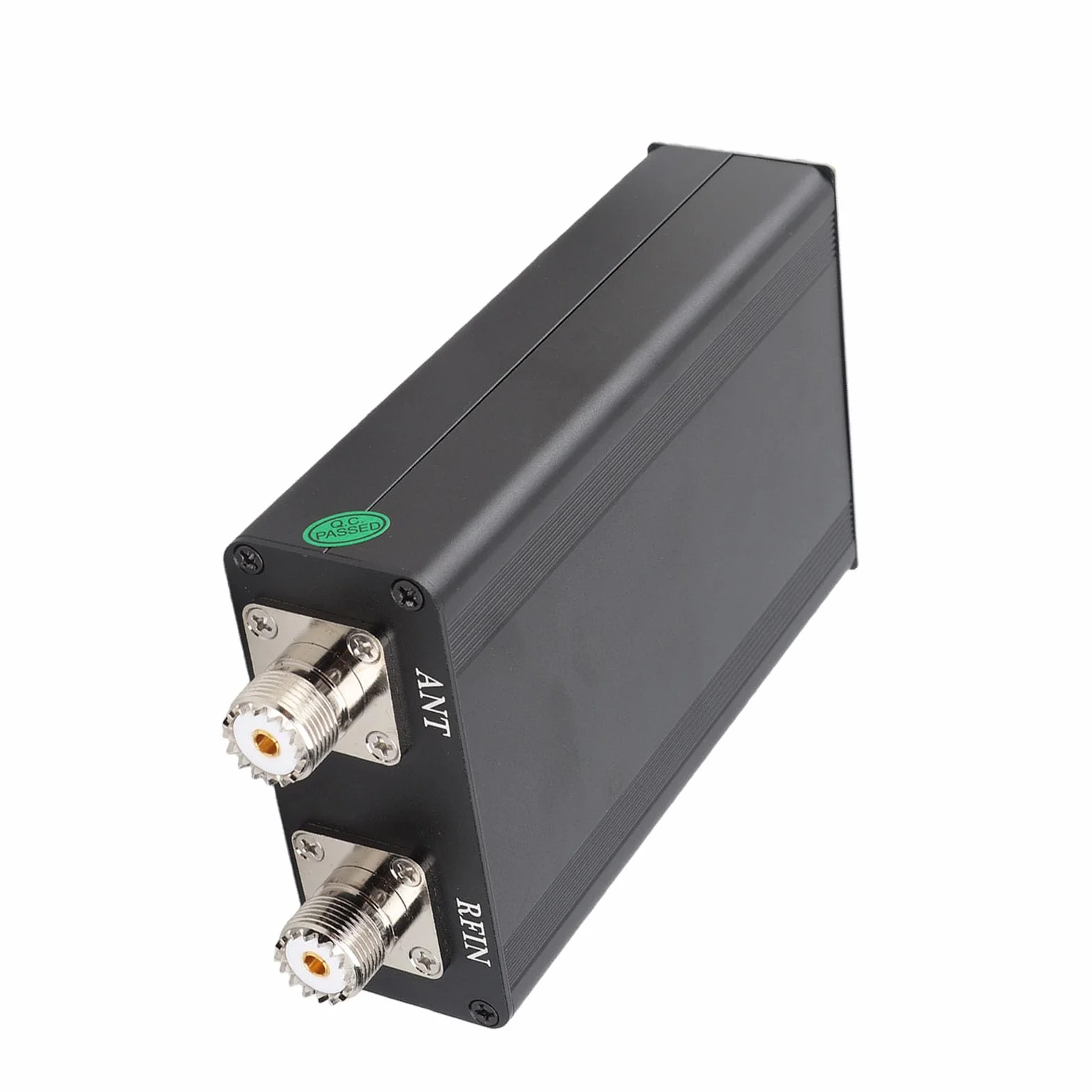 Mini Sintonizzatore Automatico per Antenna, Display OLED con Guscio in Lega di Alluminio, Connettore UHF, Porta di Ricarica di Tipo C, 1,8-55 MHz per ATU-100 con Condensatori SMD