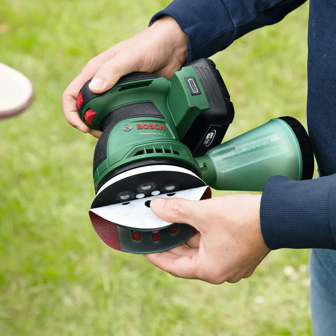 Bosch UniversalOrbit 18V-20 Levigatrice Rotoorbitale a Batteria 125 mm 18V