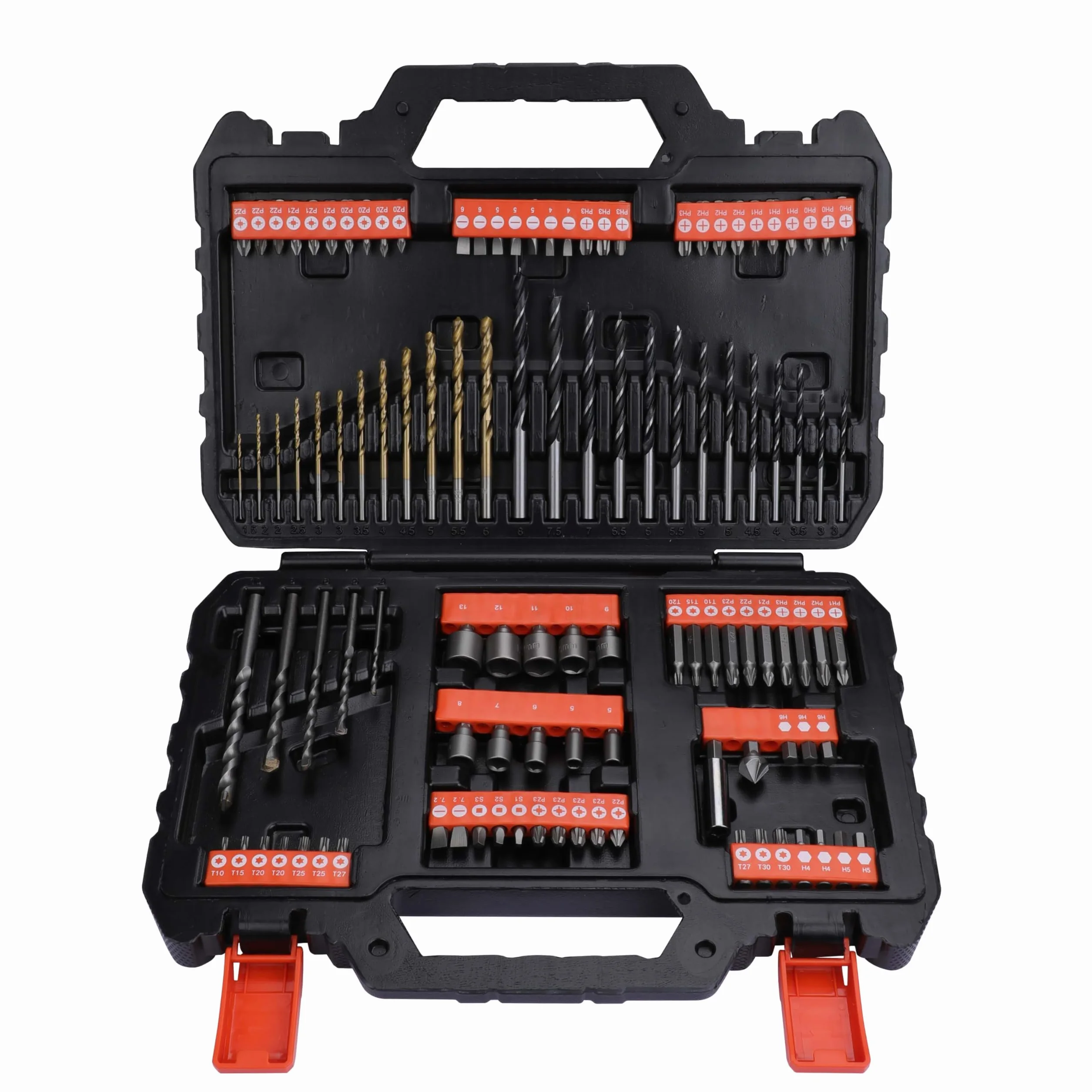 BLACK+DECKER A7200-XJ Set 109 Pezzi Punte Trapano Forare Avvitare