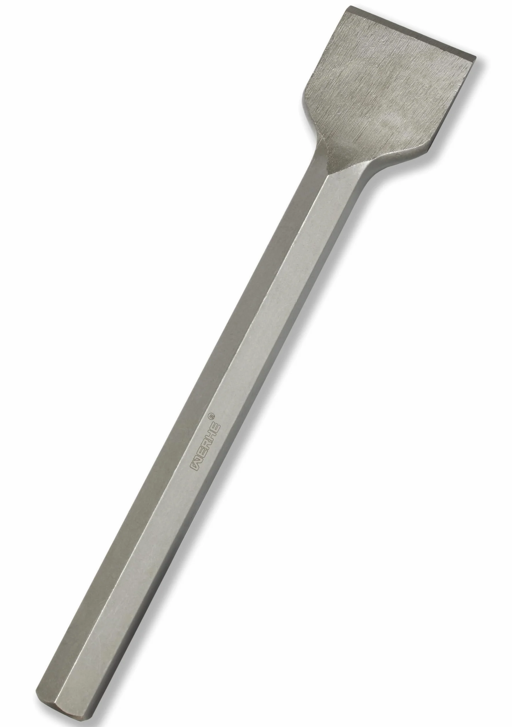 WERHE HEX28 Scalpello a spatola professionale 75 x 400 mm Acciaio per utensili