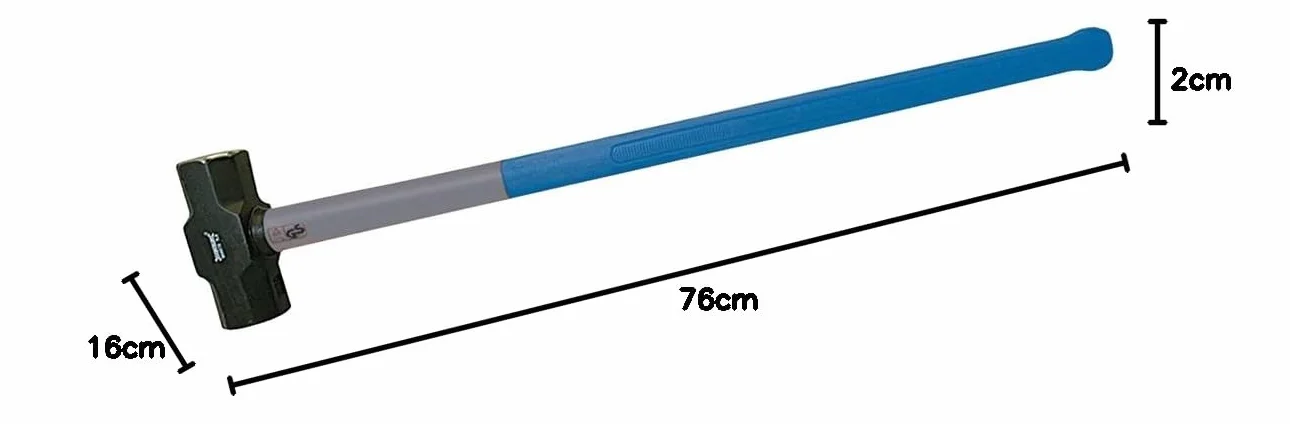 Silverline Mazzetta da muratore 3,18 kg
