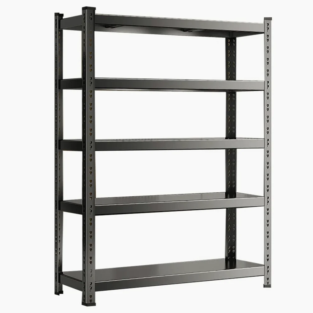 Scaffalatura Heavy Du Ga, scaffale Sto a 5 ripiani, capacità 907,2 kg, ripiani industriali in metallo per utensili e forniture di nizing, 150 x 40 x 200 cm
