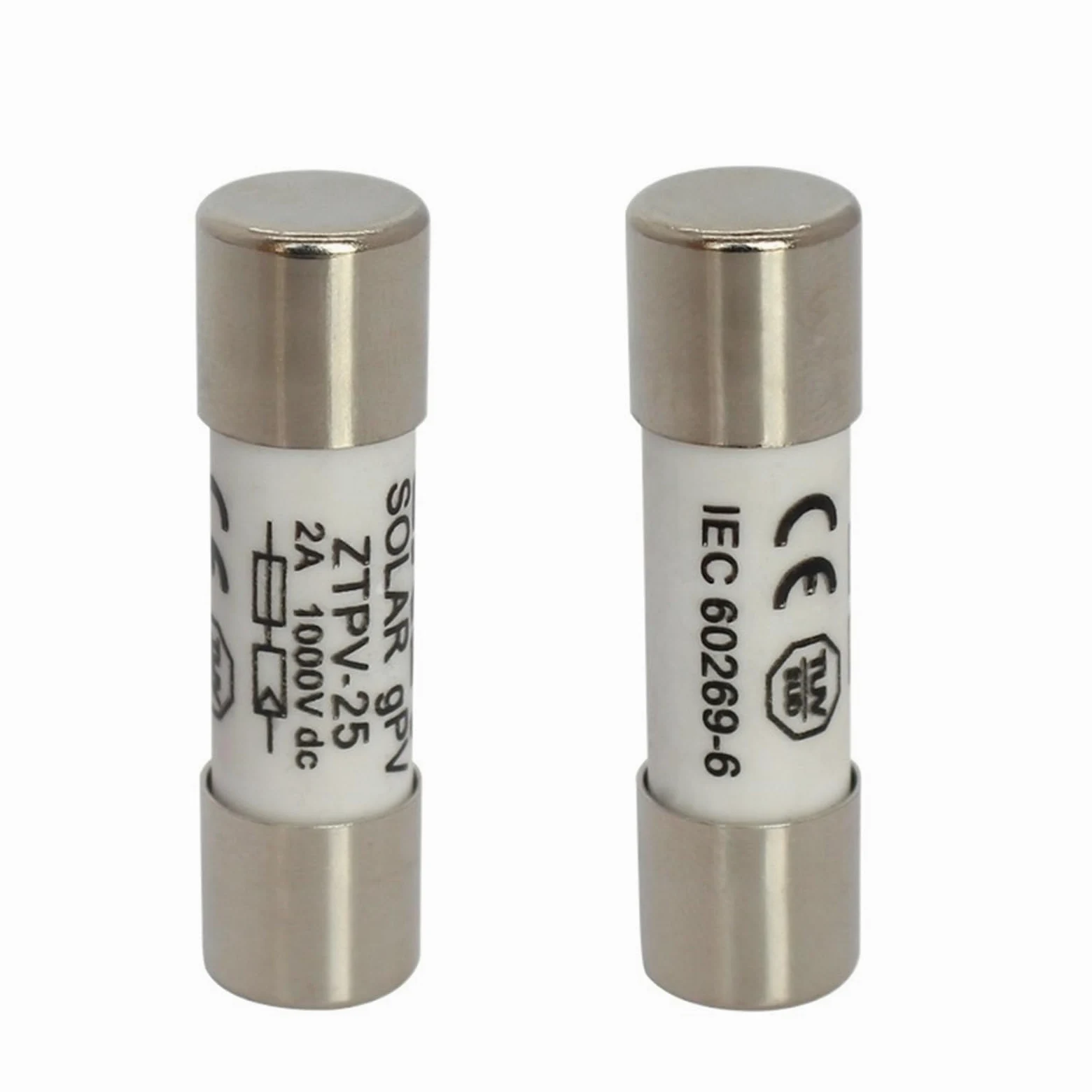 20 fusibili solari fotovoltaici 1000 V 10 * 38 mm 12 A 15 A 20 A BX0234