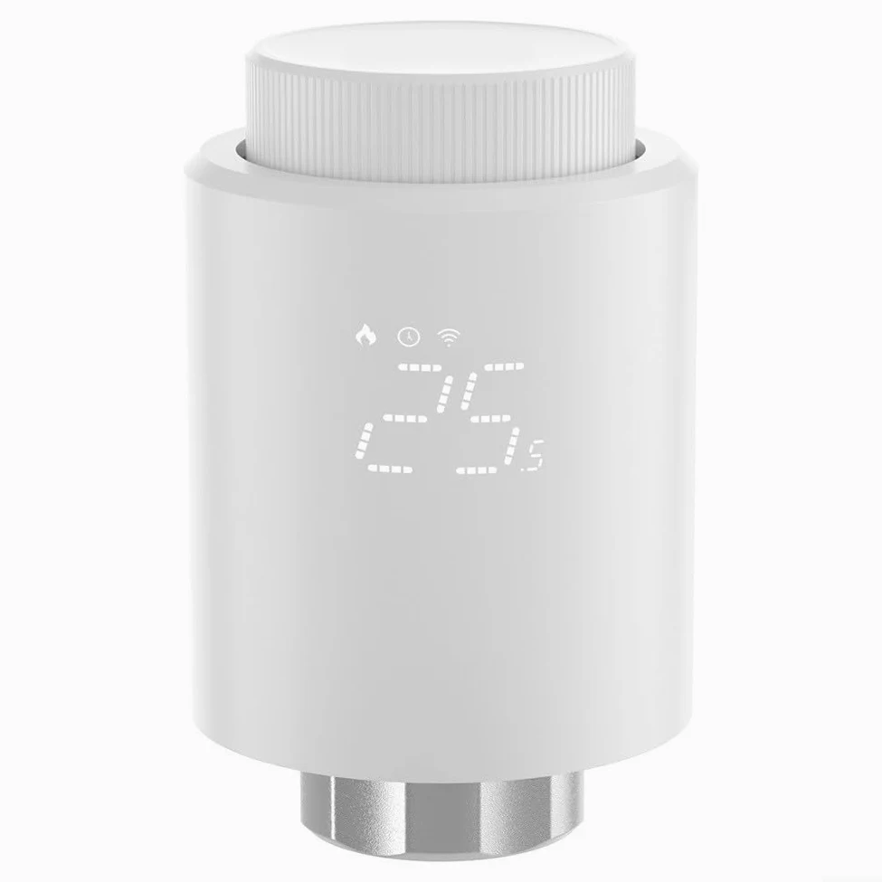 Valvola termostatica per termosifone, confezione TRV con app di controllo vocale, rilevamento aperto, protezione antigelo per sistema di riscaldamento domestico