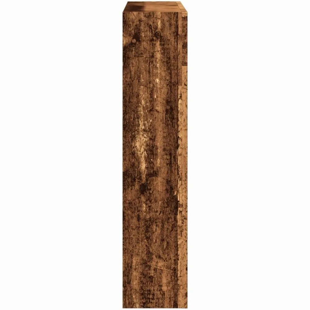 Cornice per Camino Legno Antico 81x18x82 cm in Truciolato,Cornice per Camino,Cornice Decorativa Caminetto-854605