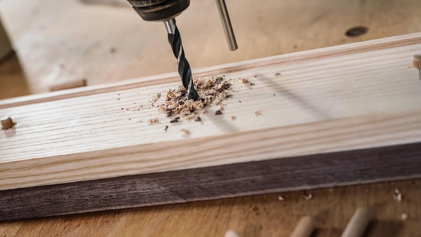 Bosch 8x Set punte elicoidali per legno PRO Wood Ø 3-10 mm Professional Accessorio Trapano