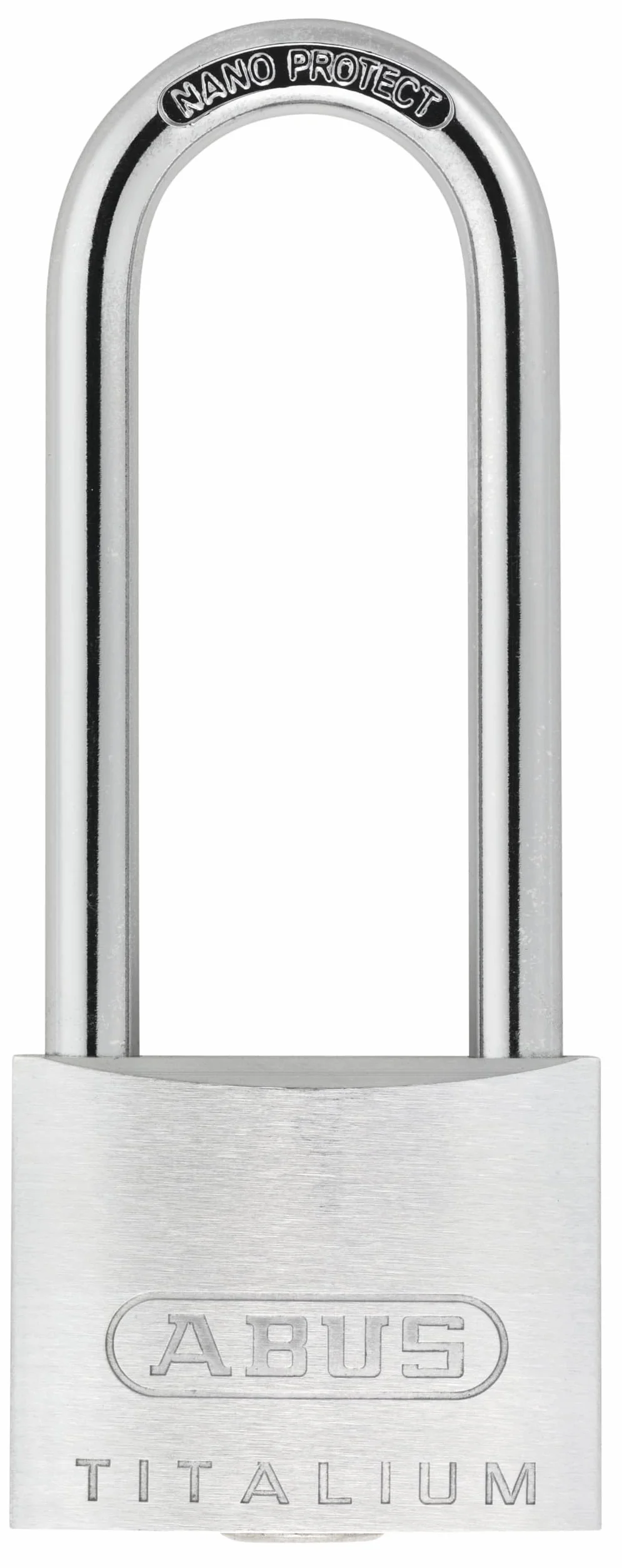 ABUS Lucchetto Titalium 64TI/40HB63 con Grillo Alto - Lucchetto con Corpo in Alluminio Speciale - Grillo in Acciaio Temprato - Livello di Sicurezza ABUS 5
