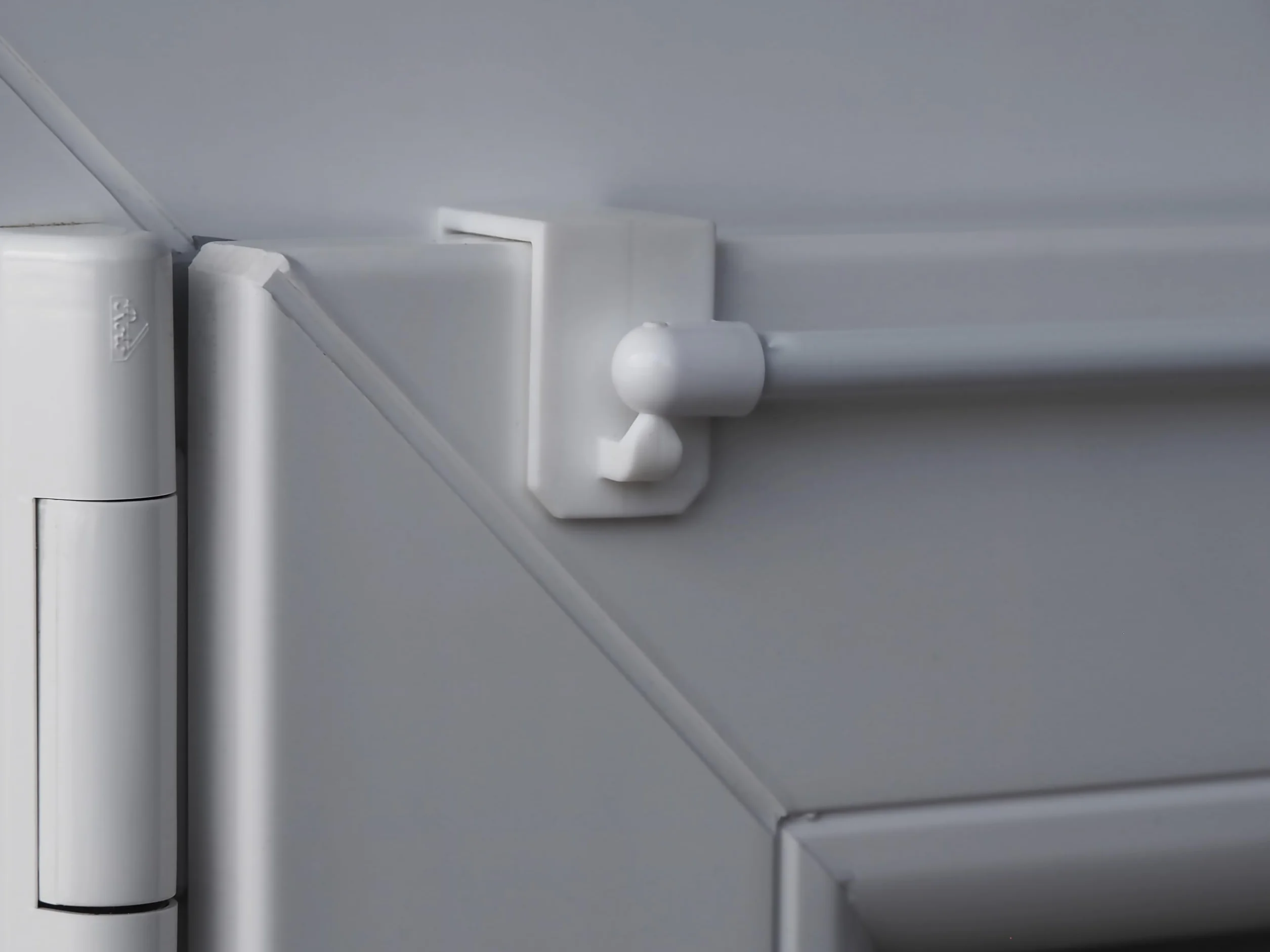 Ganci Decorativi per Finestre Bianco 10 Pezzi per Tende