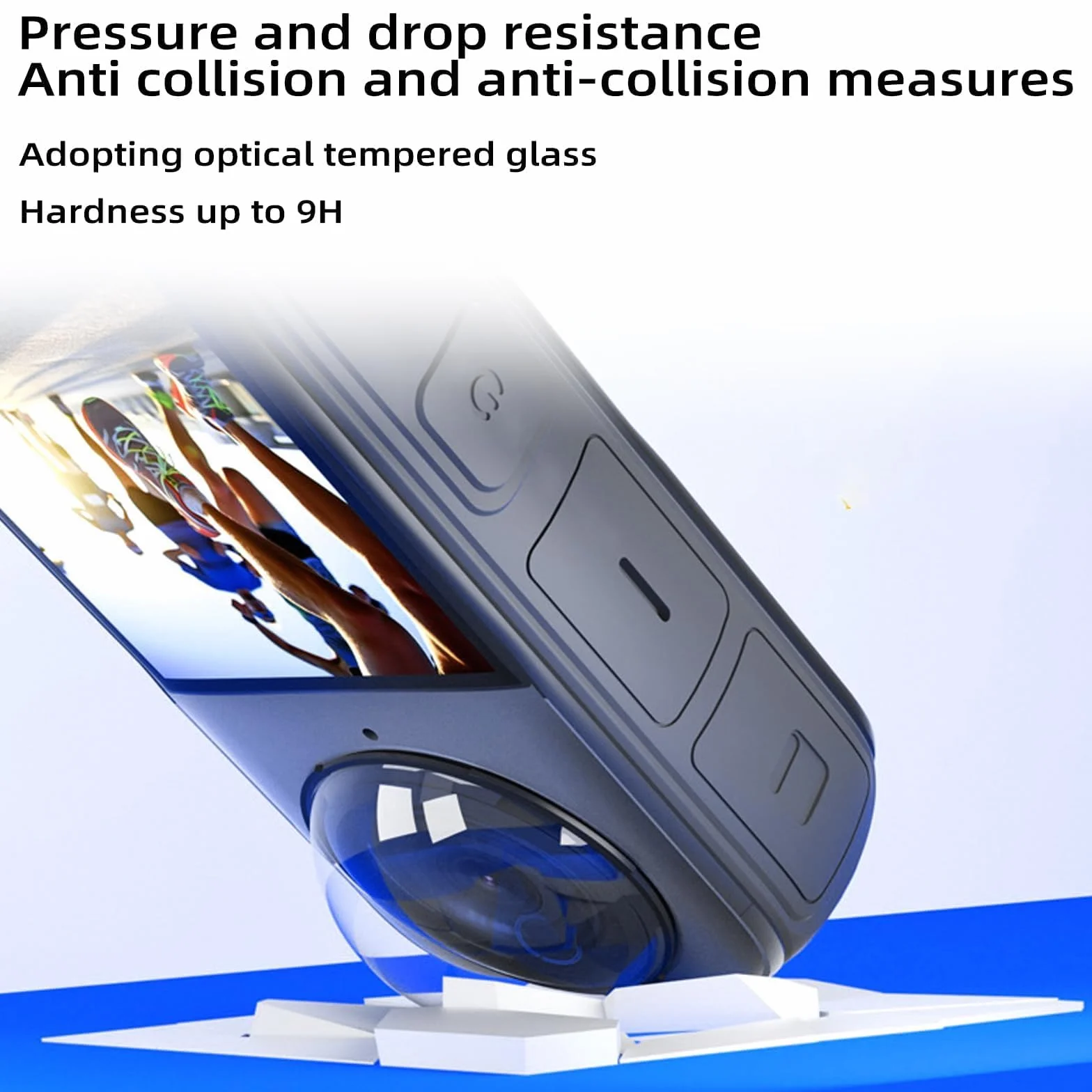 2 protezioni premium per lenti Insta360 x 4 accessori, per protezione obiettivo Insta 360 x4, accessori di protezione per obiettivo girevoli, filtro UV, antigraffio, protezione standard (Not for X4