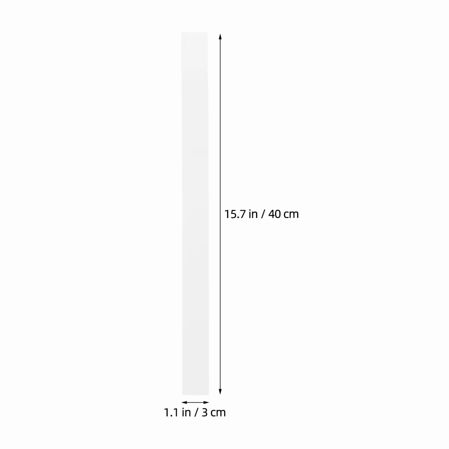 Canalina per Cavi Bianca 40x3x1, 5 Cm in Pvc, Set 73 Pezzi | Copertura Linee per Parete, Connettore Dritto ed Angoli, Nastro Adesivo Incluso