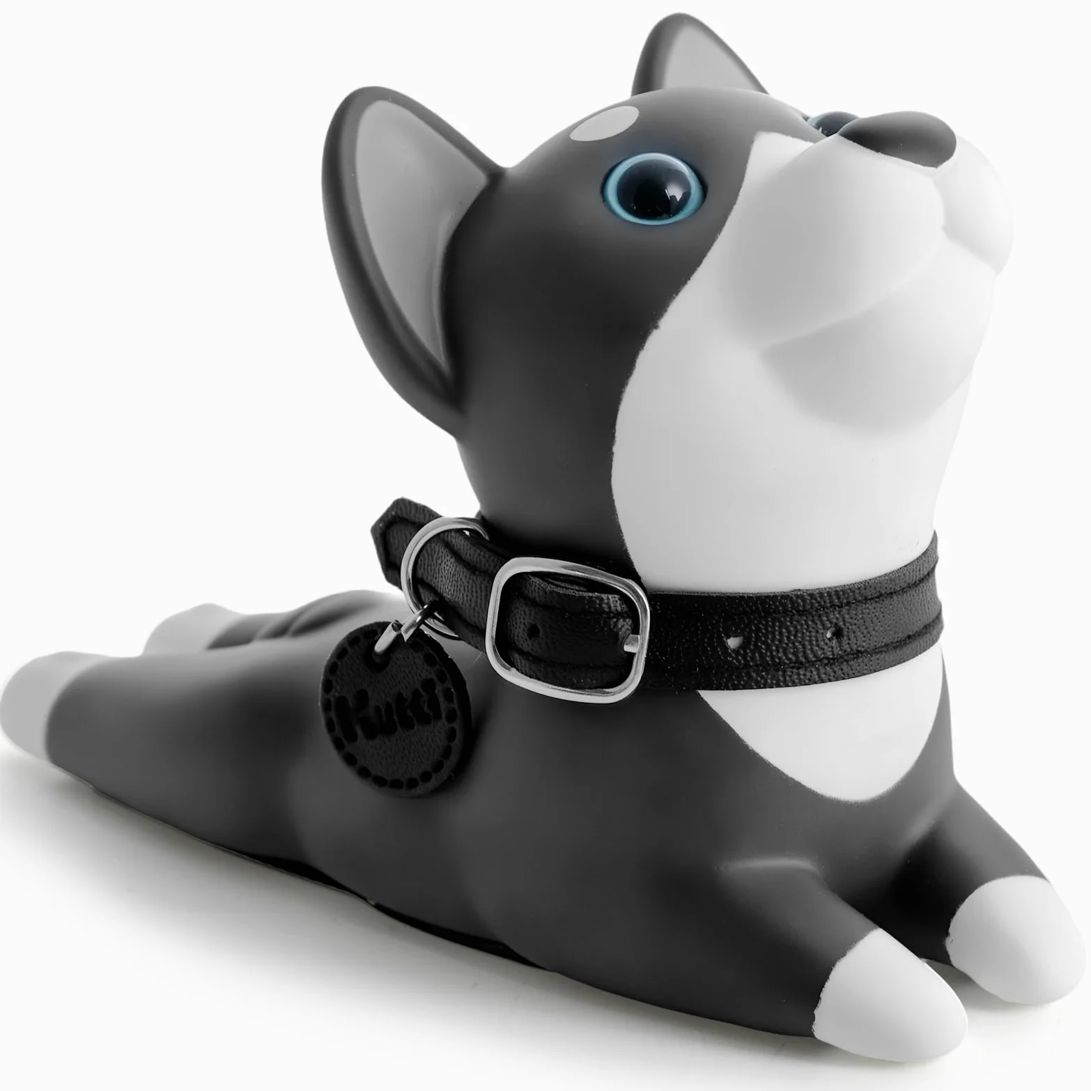 DomeStar, fermaporta, con simpatico fermaporta a forma di cane Husky, decorativo per porta a forma di animale