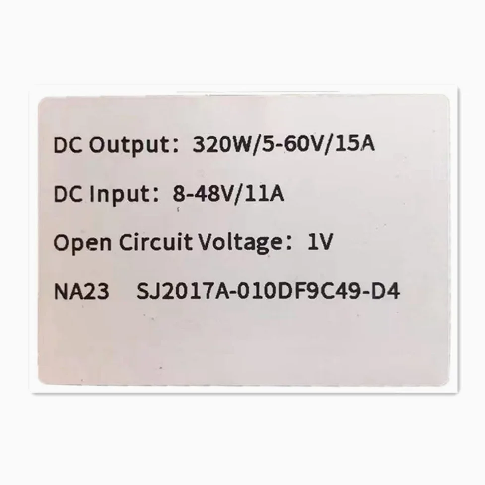 Ottimizzatore pannello solare 320W per pannello fotovoltaico Stabilità di tensione pannello solare Ottimizzatore di potenza fotovoltaico Ricambi Accessori