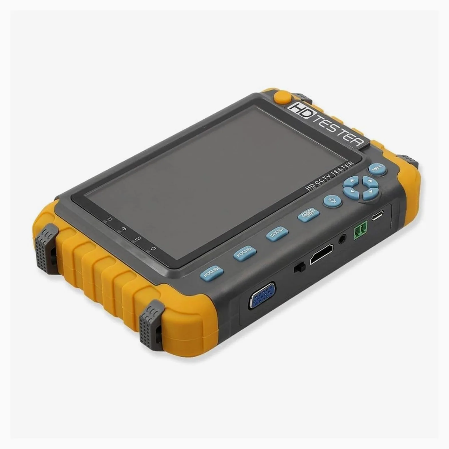 Tester Portatile per Fotocamere, CCTV IV8W AHD/CVI/TVI CVBS CCTV Tester Tester for Telecamere CCTV Tester AHD con Ingresso VGA Tester Video CFTV Mini Monitor Test di Videosorveglianza