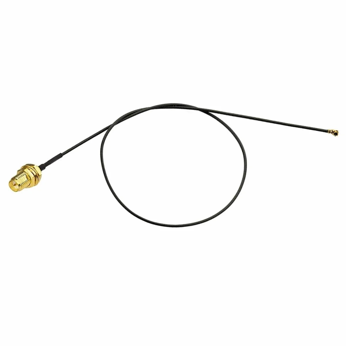 Bingfu Cova Prolunga da Prise Micro Coaxiale 0.25mm a RP-SMA Femmina Antenna WiFi 30 cm per Intel AX200NGW 8265AC 8265NGW 7265AC 9560AC Interfaccia M.2 NGFF Scheda di Rete Wireless Adattatore WiFi