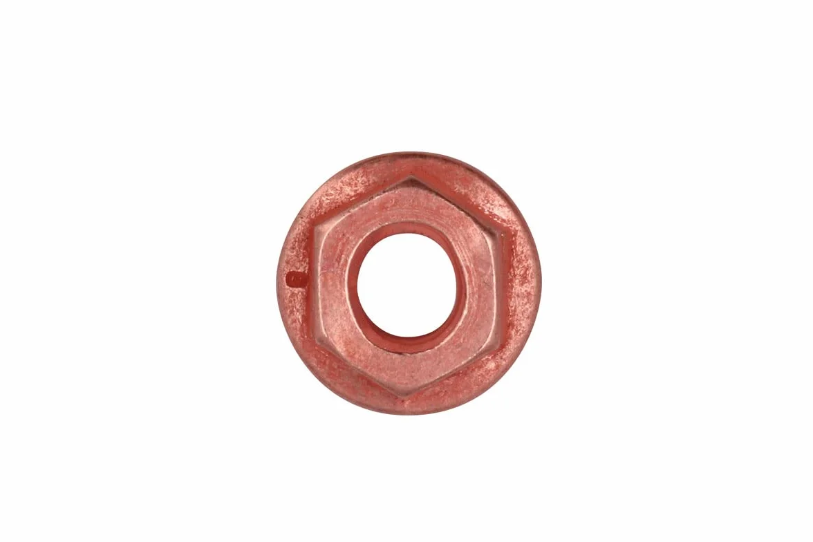 Connect 30741 Copper Flashed Nut Flanged Self Locking M8 x 1.25 x 13mm Hex 5pc