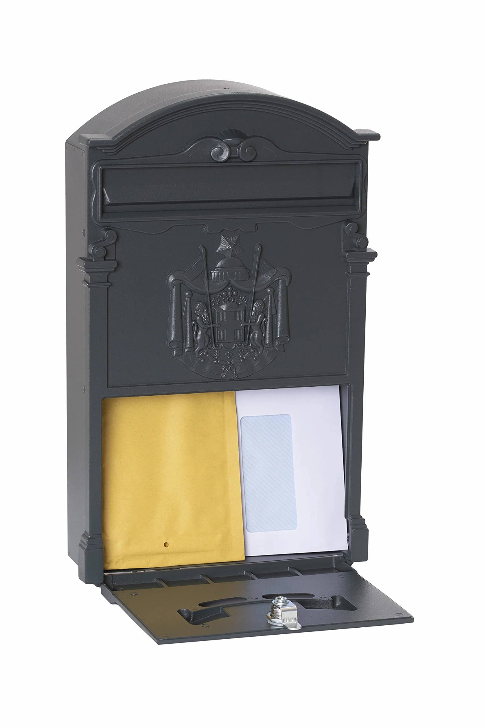 ARREGUI Residencia D-2151/GA Cassetta Postale Individuale in Alluminio, Grigio antracite, DIN A4