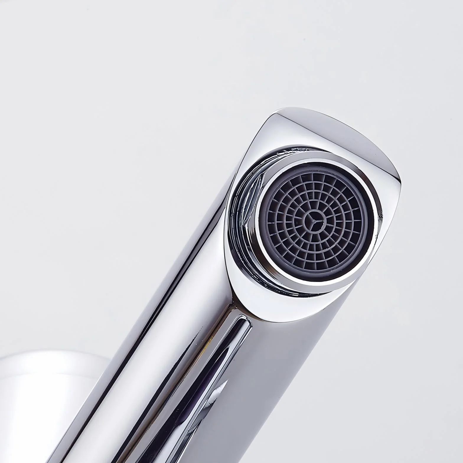 Auralum Rubinetto Automatico con Sensore ad Infrarossi Miscelatore Acqua Calda e Fredda per Lavabo Finitura Cromo