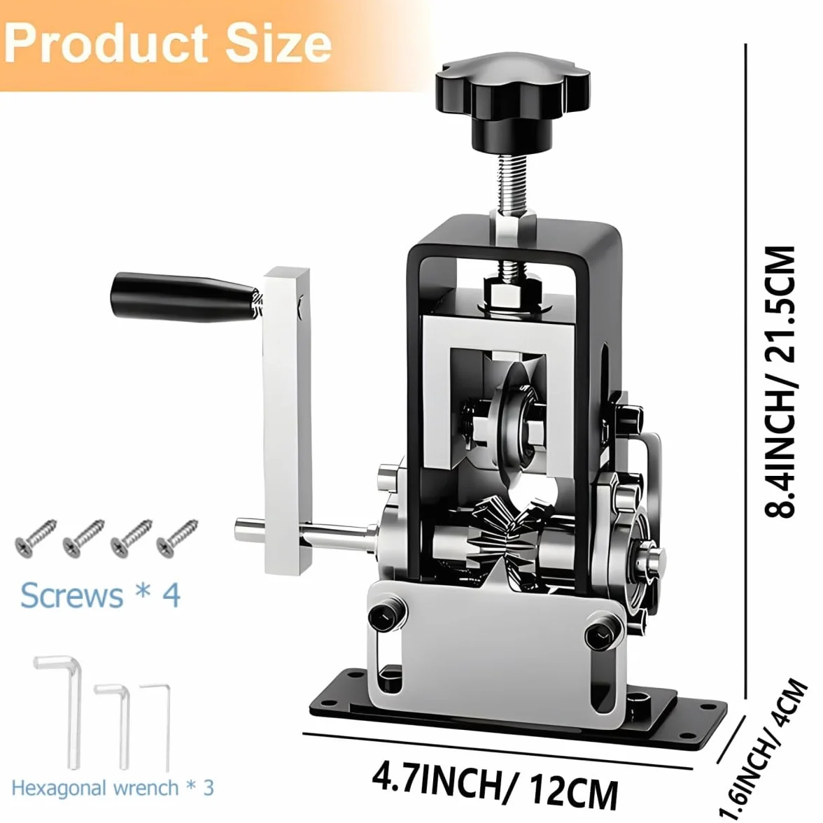Spelacavi Manuale Lama Acciaio Bianco per Cavo 1-21 mm Spelafili Riciclaggio Fili Scarto