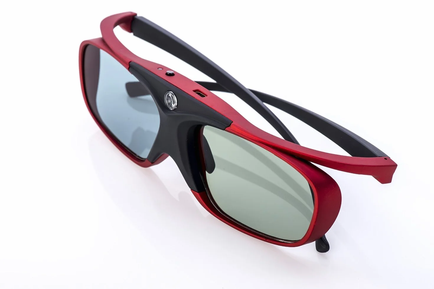 2x Hi-SHOCK® RF Pro Scarlet Heaven Occhiali 3D Attivi per proiettore EPSON comp con ELPGS03, EH-TW6600, EH-TW7200, EH-TW8100, EH-TW9200 [120 Hz ricaricabile FHD3DRF]