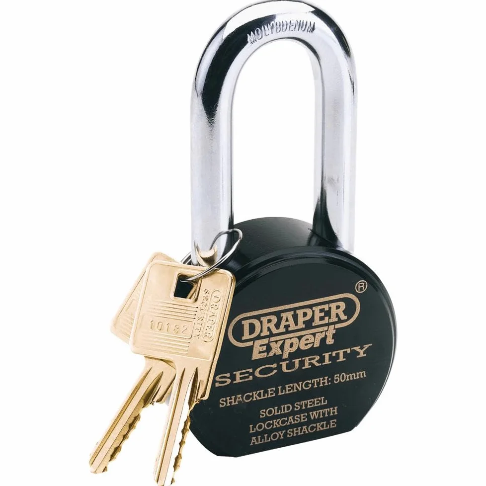 Draper 64207 - Lucchetto robusto in acciaio