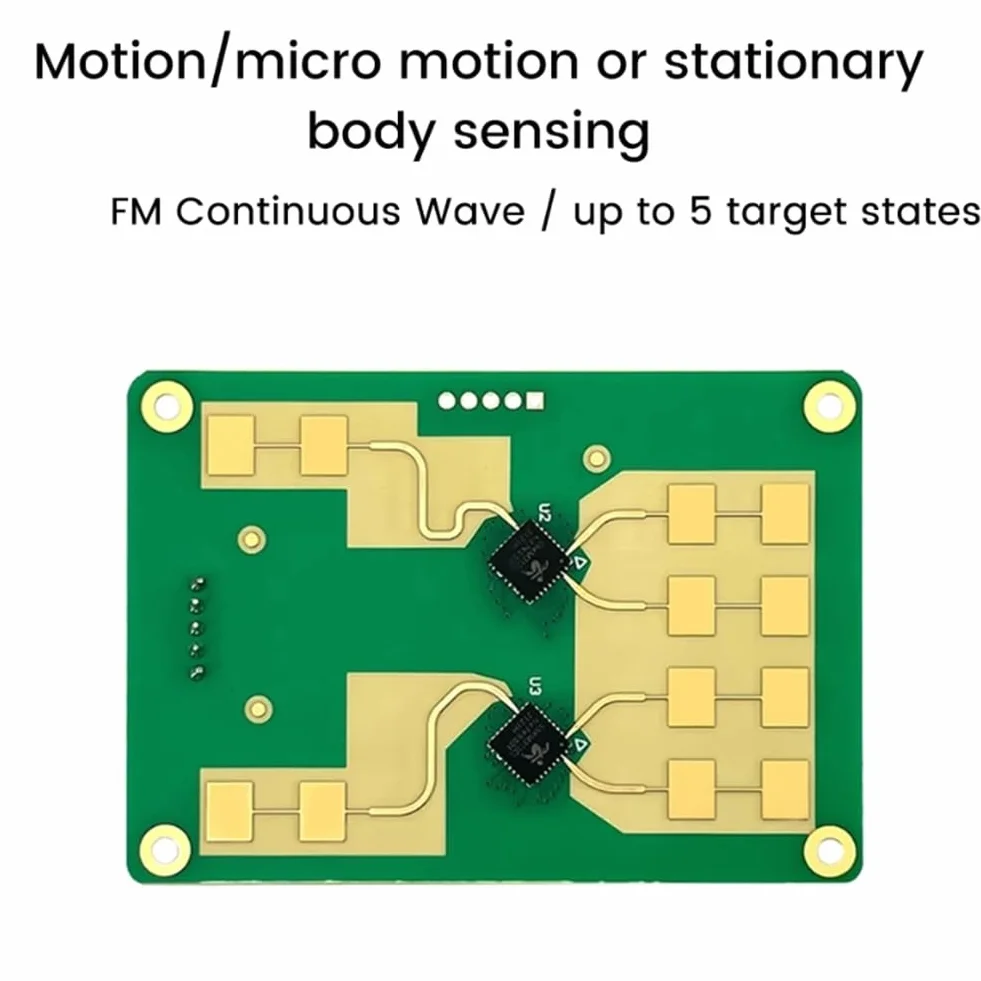 LD2461 Radar 24G millimetrica ad alte prestazioni percezione umana distanza tracciamento radar modulo FMCW 250 MHz induzione