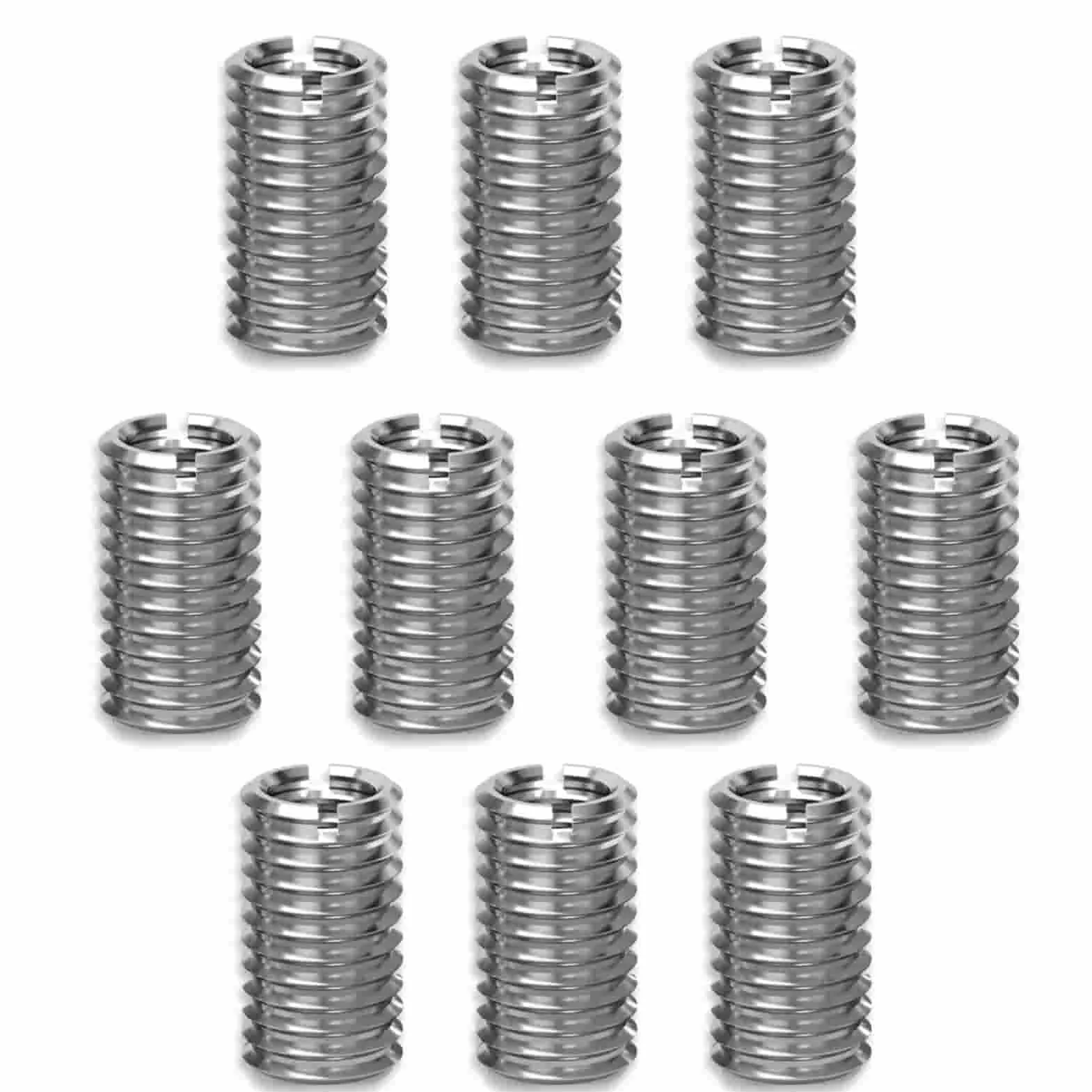 Inserti filettati M10 a M8, bussole filettate in acciaio inossidabile 15 mm, set riduzione filettatura