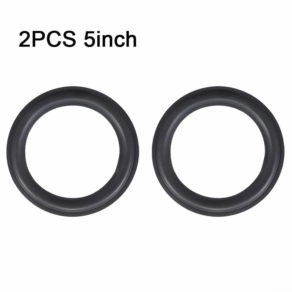 Kit di ricambio per bordo in schiuma per altoparlanti woofer da 12 pollici (5 pollici/12,7 cm), 2 pezzi, per 4 altoparlanti