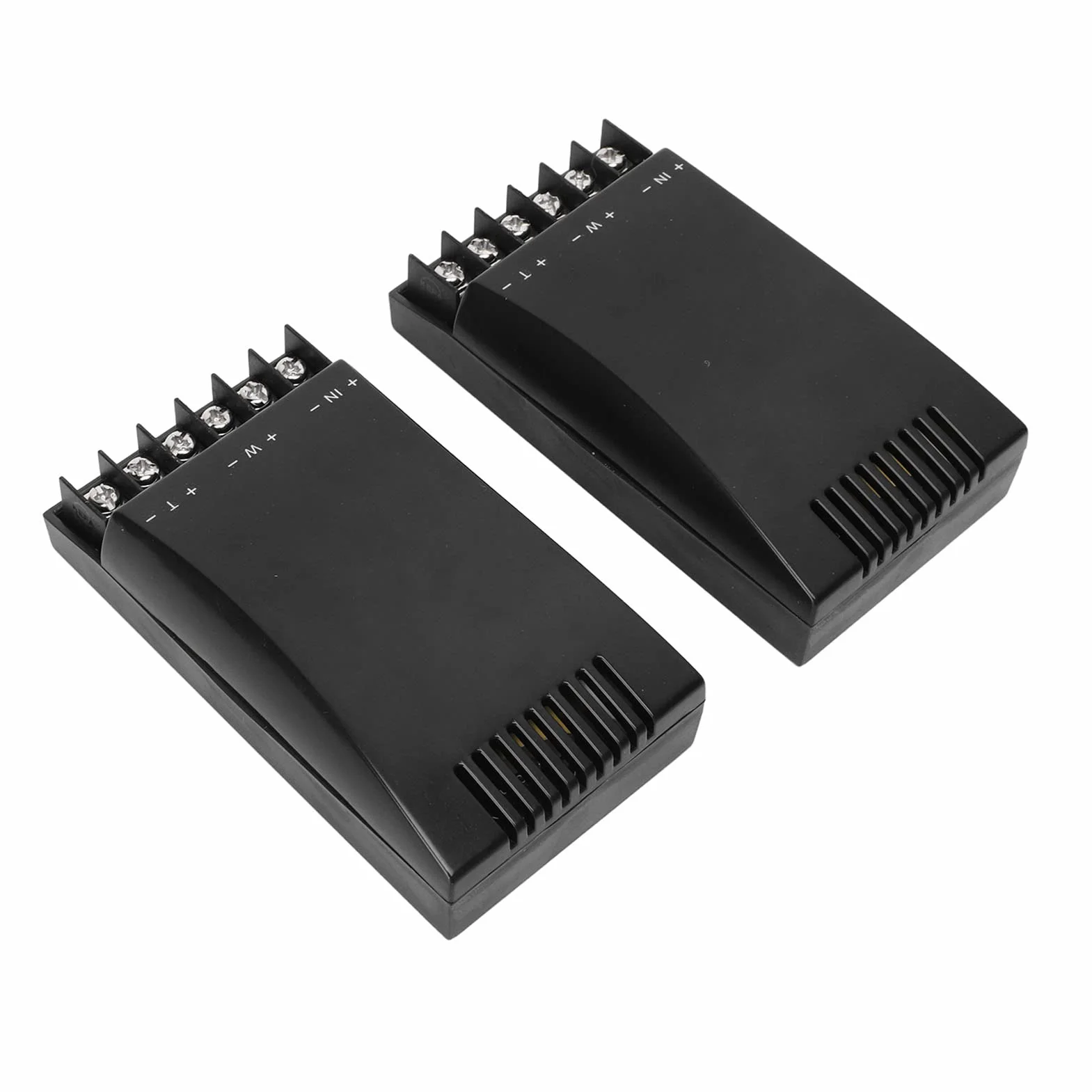 Altoparlante universale per auto, 2 vie, 100 W, 12 V, guscio ABS, nero, 2 pezzi