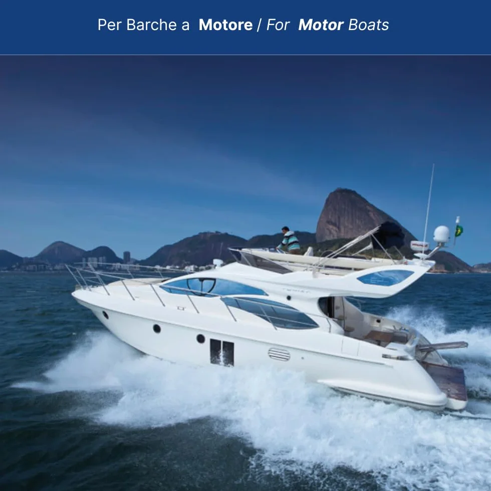 Glomex – Base a Doppio Snodo Glomeasy in Nylon (Bianco), Modello RA135FME – Bloccaggio a Manopola, Passacavo Impermeabile, Filettatura 5/8"x24, Per barche a vela, motore, gommoni, yacht