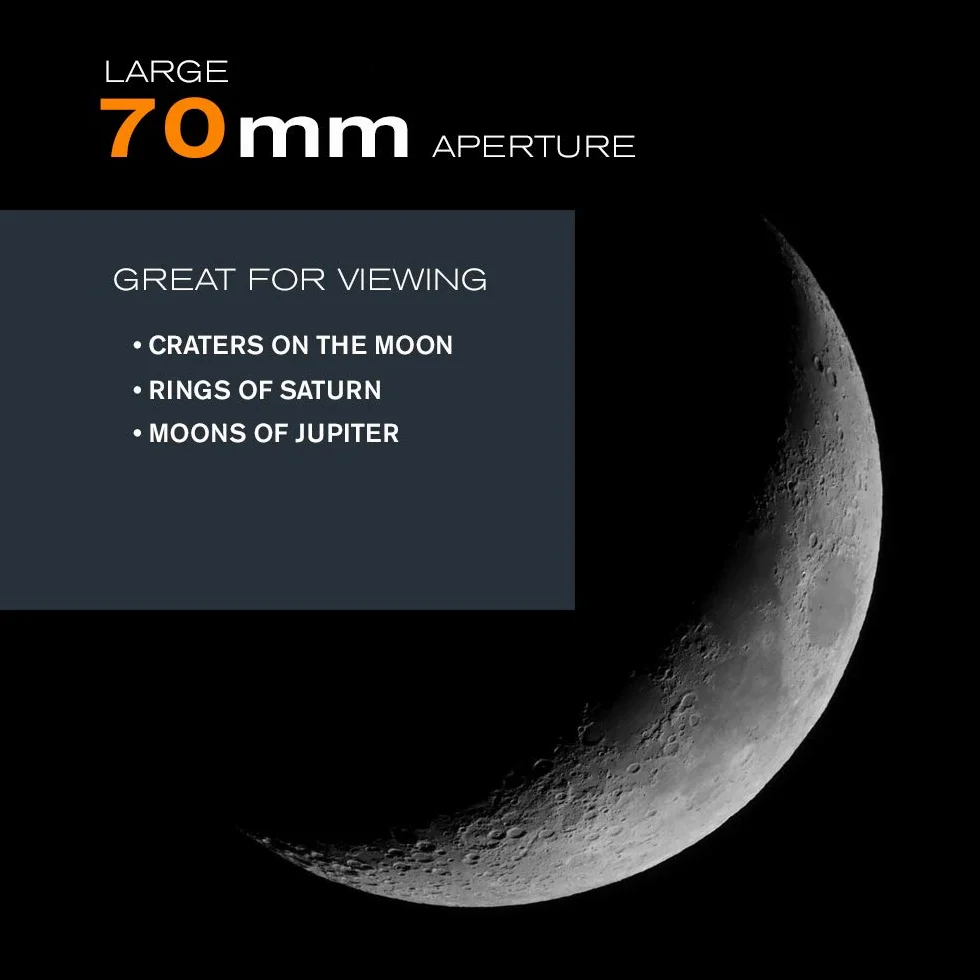 Celestron 21061 AstroMaster 70AZ Telescopio rifrattore, Blu scuro