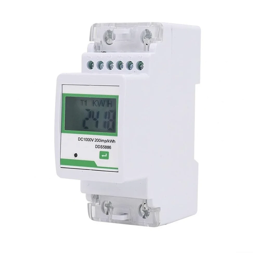 Contatore digitale DC 20A bidirezionale RS485 | Misurazione bidirezionale, potenza attiva/cieca, precisione 1.0, interfaccia RS485, memorizzazione dati