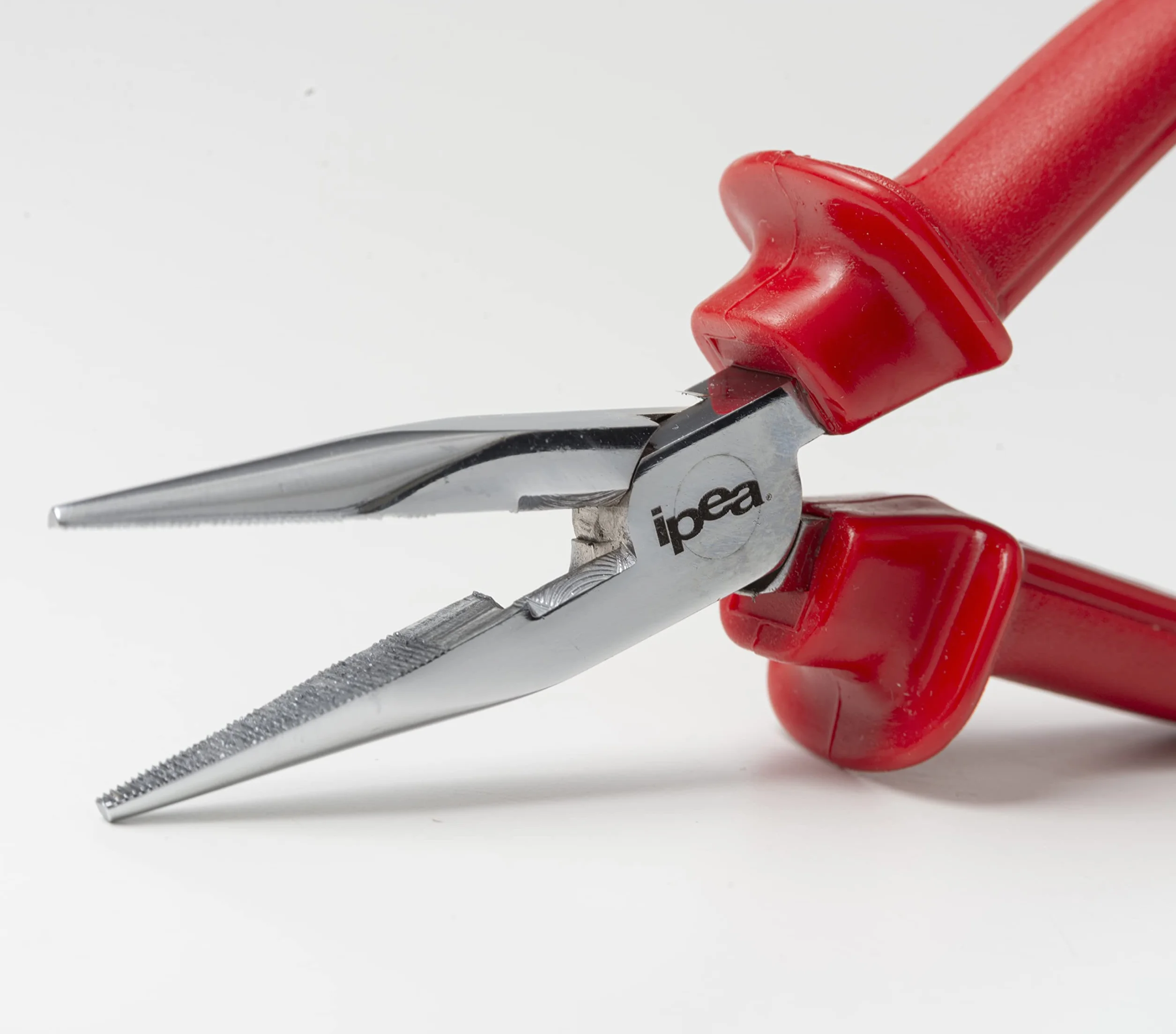 IPEA Pinza a Becco Dritto Professionale 17 cm Acciaio Universale
