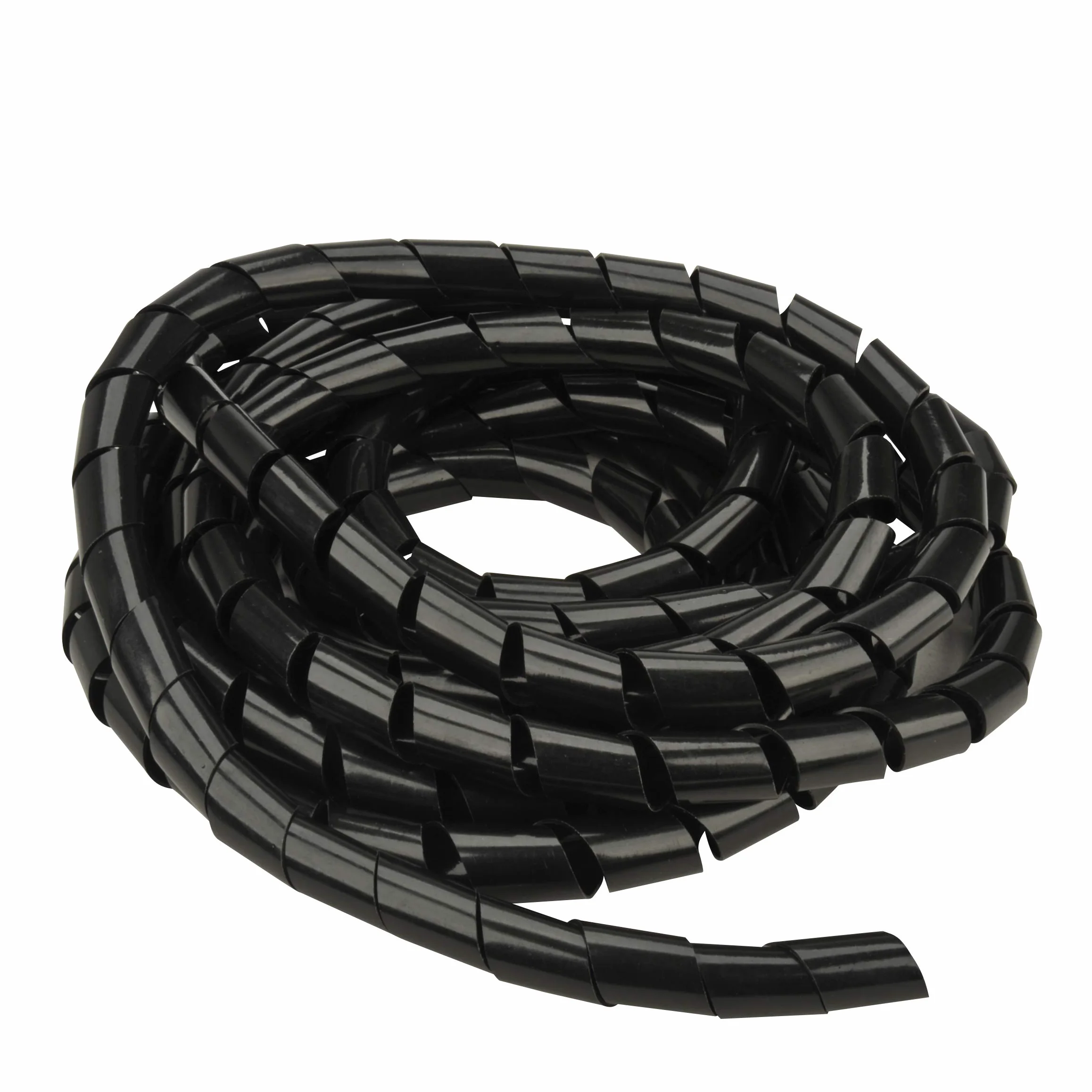 UNITEC Tubo a Spirale 15 mm 10 m Nero