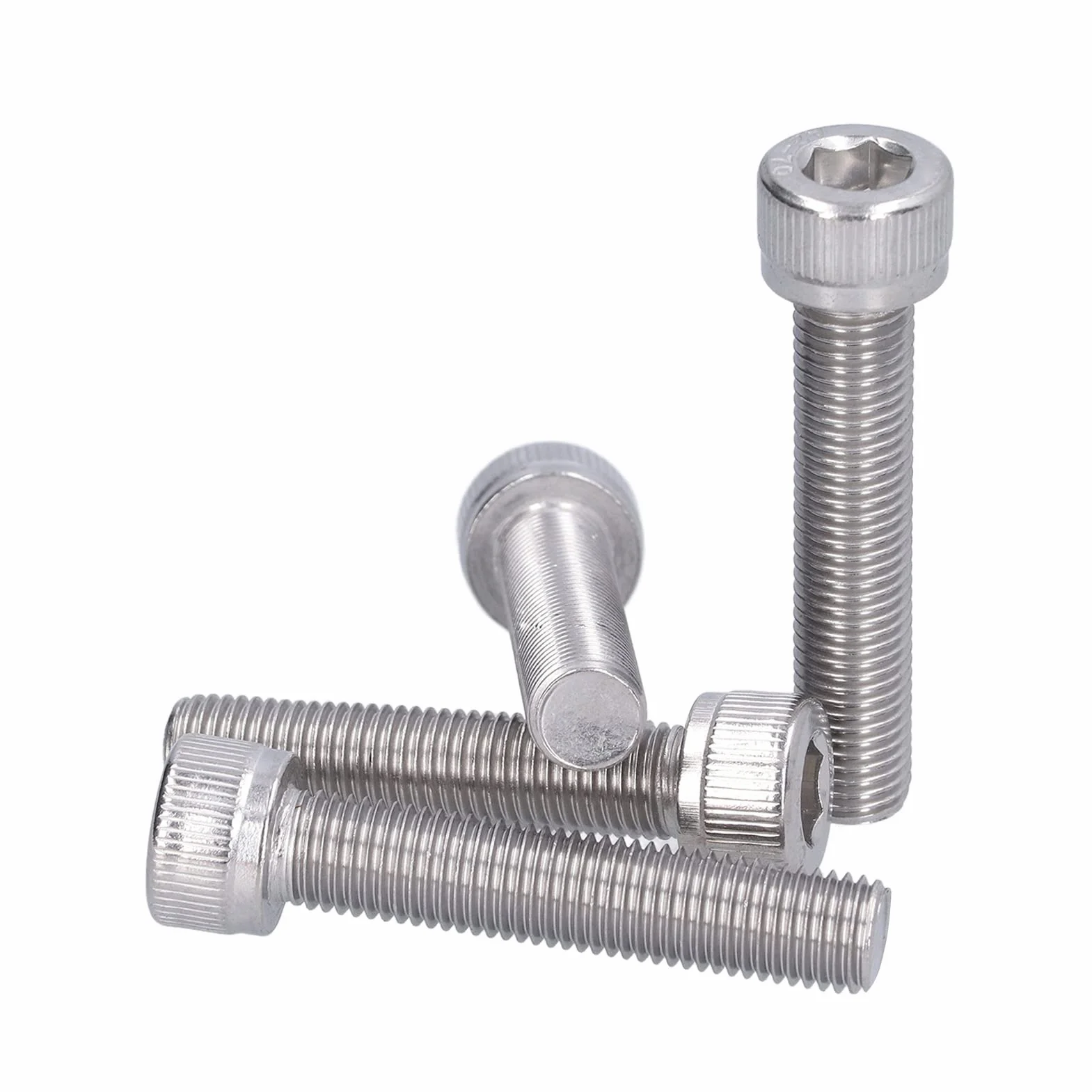 Bullone Esagonale M10x1.25 A2 Acciaio Inossidabile Vite a Passo Fine 4 Pezzi